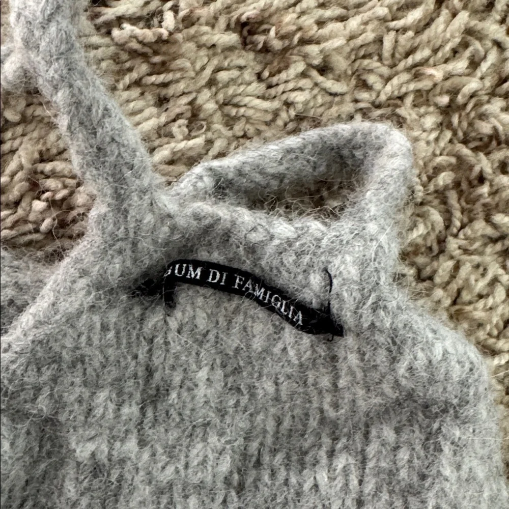 Album di Famiglia Baby Alpaca Knit Romper 0–3M